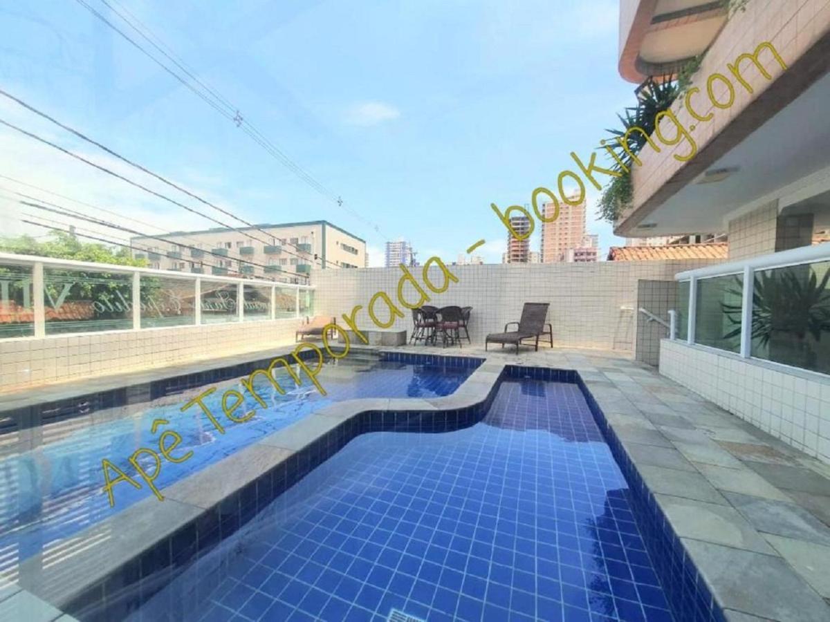 Ape Temporada Praia Grande Sp Completo Com Piscina, Churrasqueira, Estacionamento Εξωτερικό φωτογραφία